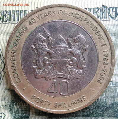 Кения 40 шиллингов 2003 года до 10.11.2025 - IMG_20251105_212554
