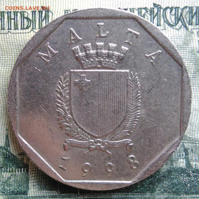 Мальта 50 центов 1998 года до 10.11.2025 - IMG_20251105_212856