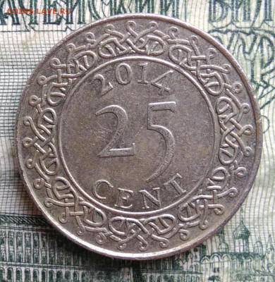 Суринам 25 центов 2014 года до 10.11.2025 - IMG_20251105_213213