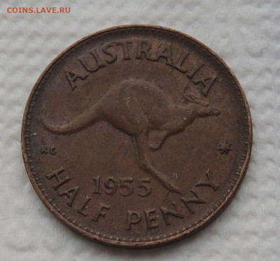 Австралия ½ пенни 1955 до 9.11.2025 - Австралия ½ пенни 55.JPG