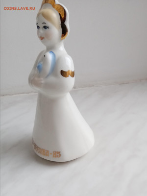 Фарфоровая статуэтка девушка Москва 85 идеальная с 1р - IMG_20251107_100712