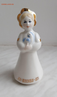 Фарфоровая статуэтка девушка Москва 85 идеальная с 1р - IMG_20251107_100746