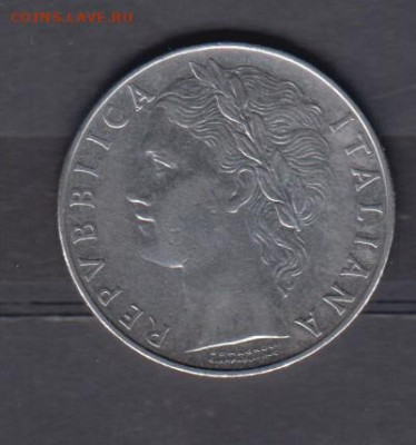 Италия 1976 100 лир до 12 11 - 132а