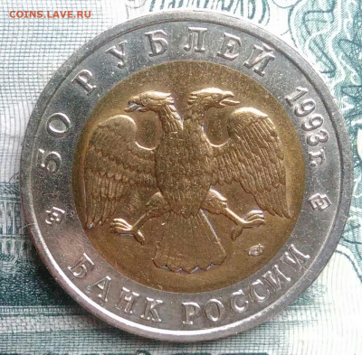 50 рублей 1993 года Аист до 10.11.2025 - IMG_20251107_152859