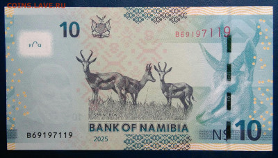 Намибия 10 долларов 2025 года до 10.11.2025 - IMG_20251106_234817