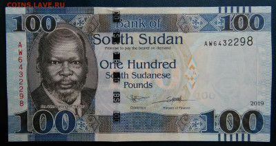 Южный Судан 100 фунтов 2019 года до 10.11.2025 - IMG_20251106_231331