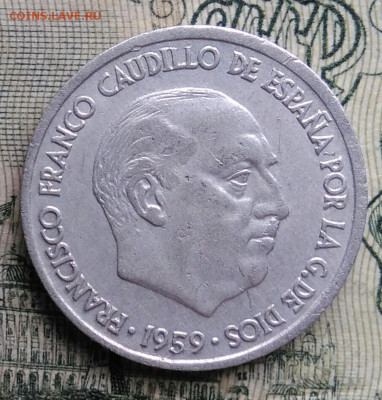 Испания 10 сентимо 1959 года до 10.11.2025 - IMG_20251106_175208