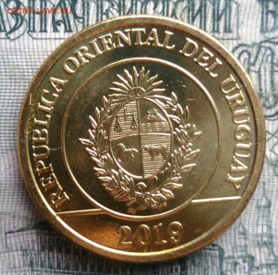 Уругвай 1 песо 2019 года до 10.11.2025 - IMG_20251102_203147