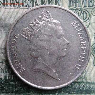 Бермуды 25 центов 1996 года до 10.11.2025 - IMG_20251104_172548