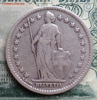 Швейцария 1 франк 1920 года до 10.11.2025 - IMG_20251105_215527