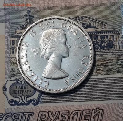 Канада 1 доллар 1958 года 100 лет Брит. Колумбии До 14.11 - 20250923_204933