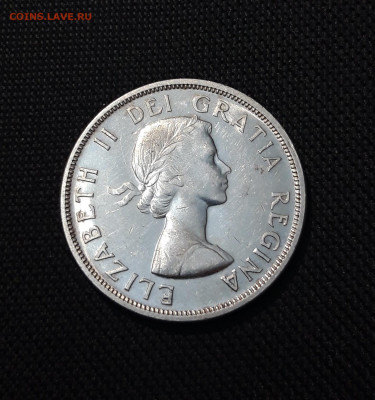 Канада 1 доллар 1958 года 100 лет Брит. Колумбии До 14.11 - 20250923_204802