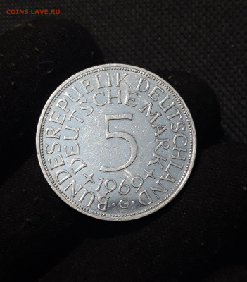 Германия ФРГ 5 Марок 1969 года До 14.11 - 20250923_205322