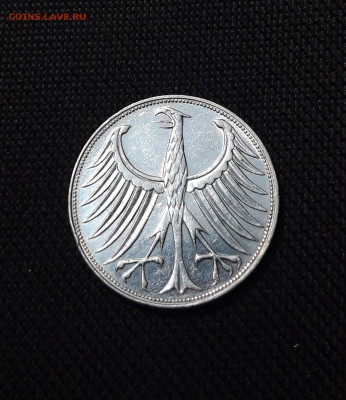 Германия ФРГ 5 Марок 1969 года До 14.11 - 20250923_205303