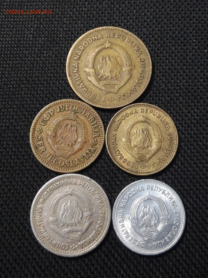 ЮГОСЛАВИЯ 5 монет 10 пара 1динар 10динара 50 динара До 14.11 - 20251018_224129