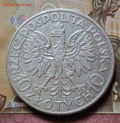 10 злотых 1932г. Голова Полонии - photo_2025-11-07_12-33-20