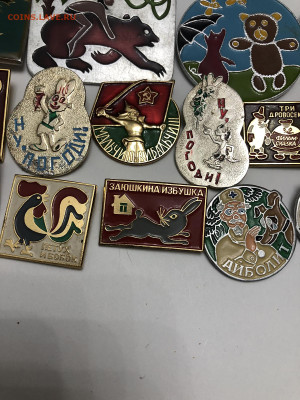 Значки ( мультфильмы) 16 шт - 15