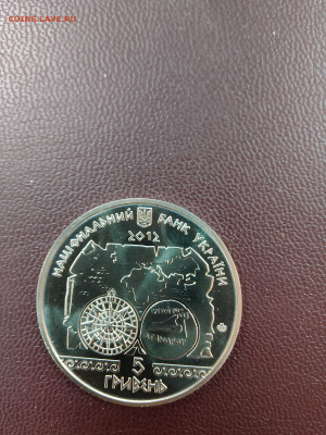 Украина 5 гривен Античное судоходство 2012 г. UNC - Ант-А