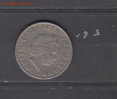 Восточные Карибы 2002 25 центов до 14 11 - 746а