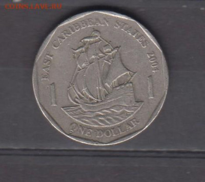 Восточные Карибы 2004 1 $ до 14 11 - 747