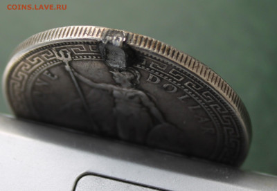 Торговый доллар 1898 год с напайкой - IMG_3406.JPG