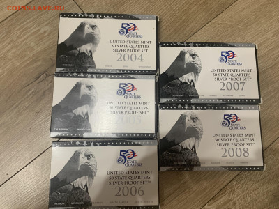 Наборы Квотеры сша - IMG_2952