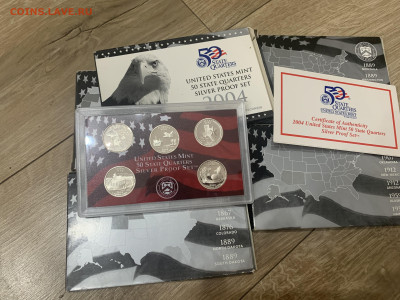 Наборы Квотеры сша - IMG_2954