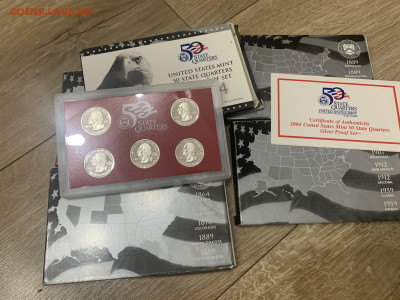 Наборы Квотеры сша - IMG_2955