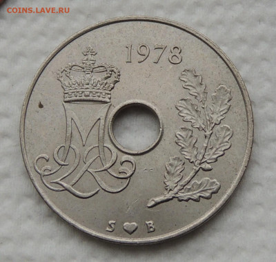 Дания 25 эре 1978 до 12.11.2025 - Дания 25 эре 78 .JPG
