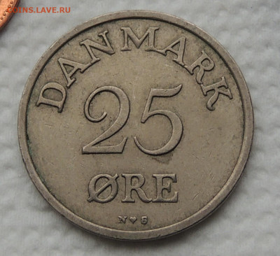Дания 25 эре 1954 до 12.11.2025 - Дания 25 эре 54.JPG