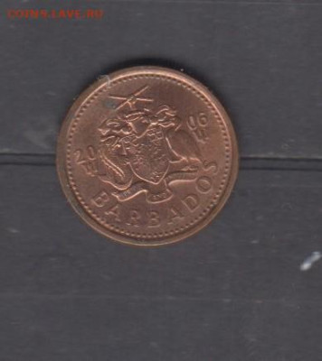 Барбадос 2006 1 цент ( блеск) до 15 11 - 756