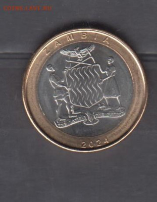 Замбия 2024  2кв антилопа  ( без оборота) до 15 11 - 758а