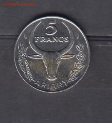 Мадагаскар 1989 5 франков до 15 11 - 764