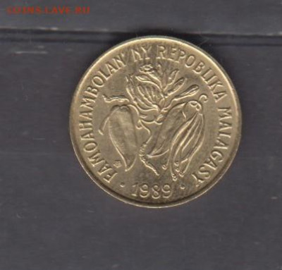 Мадагаскар 1989 10 франков до 15 11 - 765а