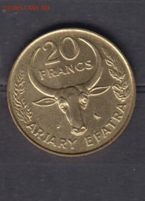 Мадагаскар 1989 20 франков до 15 11 - 766