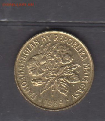 Мадагаскар 1989 20 франков до 15 11 - 766а