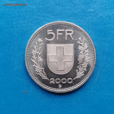 Швейцария, 5 франков 2000, до 16.11.2025 - IMG_20251108_093759