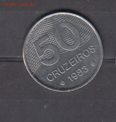 Бразилия 1983 50 крузейро до 15 11 - 767