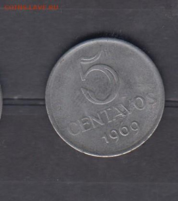 Бразилия 1969  5 сентаво до 15 11 - 769