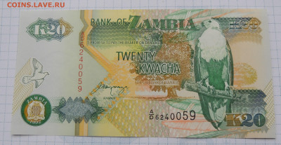 Замбия 20 квача 1992 до 16.11.2025 - Замбия 20 квача 92.JPG