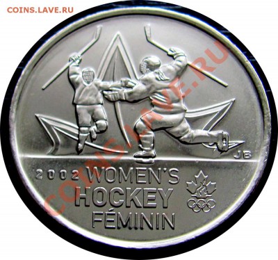 G98 Канада 25¢ Женский хоккей 2009 UNC до 29.02 в 22°° - G71 25c Womens Hockey_1
