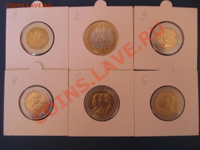ИНОСТРАННЫЙ БИМЕТАЛЛ - 6 МОНЕТ! - 3b4a9f4d7f8e94988e0a20d1b6ed60fe