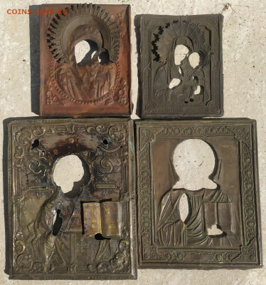 оклады от старинных икон 4 шт  до 17.11.25г до 22-00 мск - IMG-20250911-WA0000