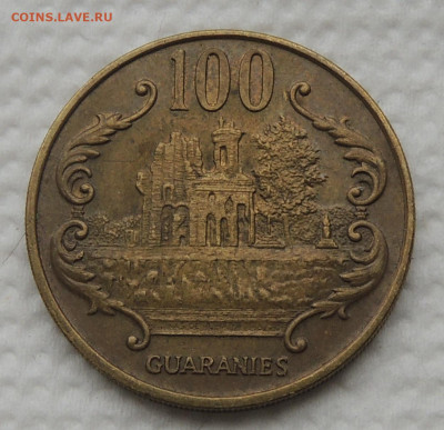 Парагвай 100 гуарани 1993 до 16.11.2025 - Парагвай 100 гуарани 93.JPG