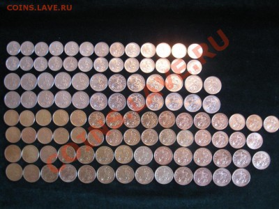 ПОЛНАЯ КОЛЛЕКЦИЯ-1,5,10,50 коп.(1997-2011)-108 шт. - 2102237236_1
