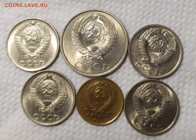 6 монет 1957-1987. XF-UNC. - IMG_20251111_171316