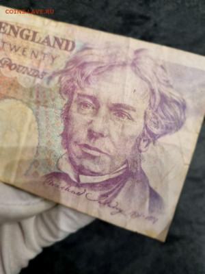 Англия 20 фунтов 1991 Великобритания до 15.11.2025 в 22:00 - 5246708882196260164