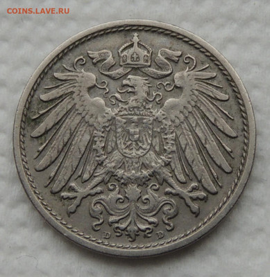 Германия 10 пфеннигов 1902 до 16.11.2025 - Германия 10 пфеннигов 1902 .JPG