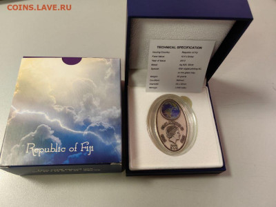 10дол 2012 Фиджи Апокалипсис2 Атлант, Ag925, до 18.11 - Ю Апокалипсис2 Атлант-4