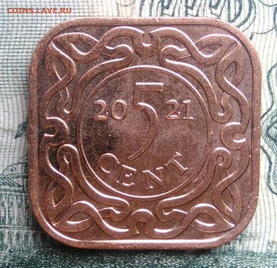 Суринам 5 центов 2021 года до 17.11.2025 - IMG_20251111_161610